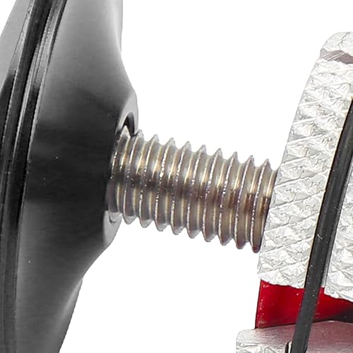 Miniatura 8 de Tapa superior de auriculares para bicicleta, aleación de aluminio ligera, de alta resistencia, reutilizable, resistente, enchufe expansor de