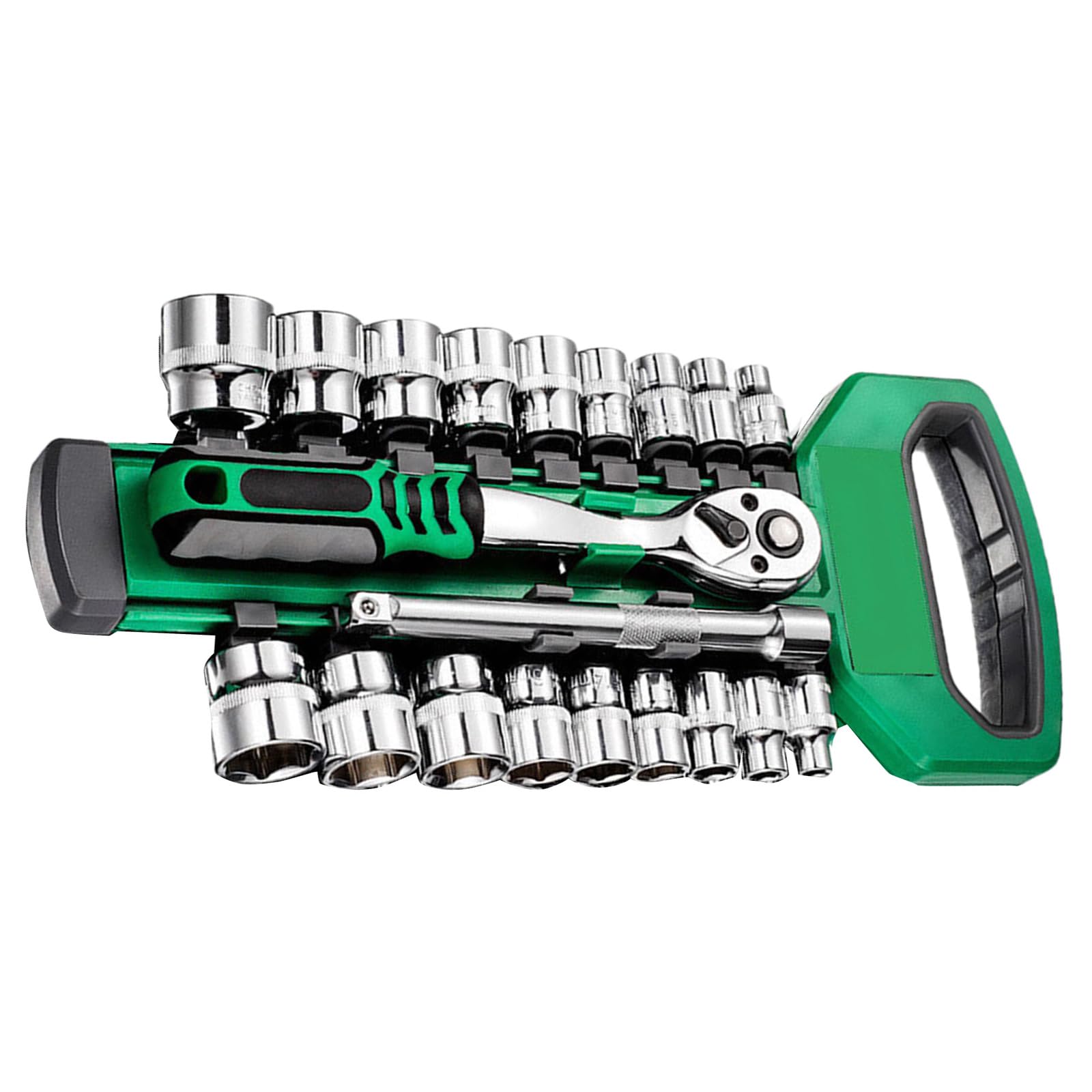 Tsophreniq 3 8Inch 21Pc Set Strength 72 Tooth Ratchets Wrench Spanner Set Offering Wear Resistance Portability For Home Maintenance Ratchets Wrench Set