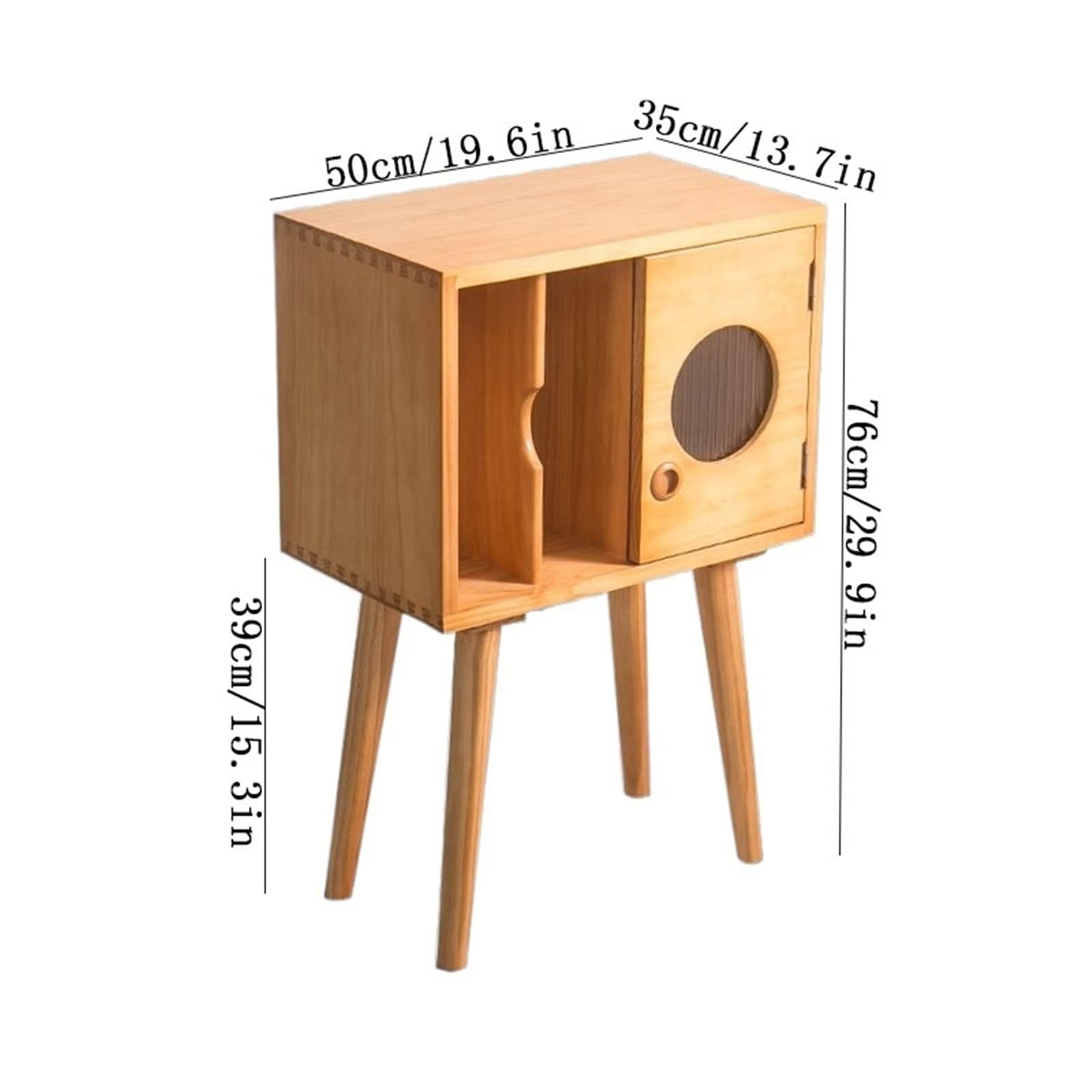 Stockage de CD Meuble de rangement multifonctionnel en bois for disques vinyles, CD et albums, pouvant également servir bibliothèque Enregistrer