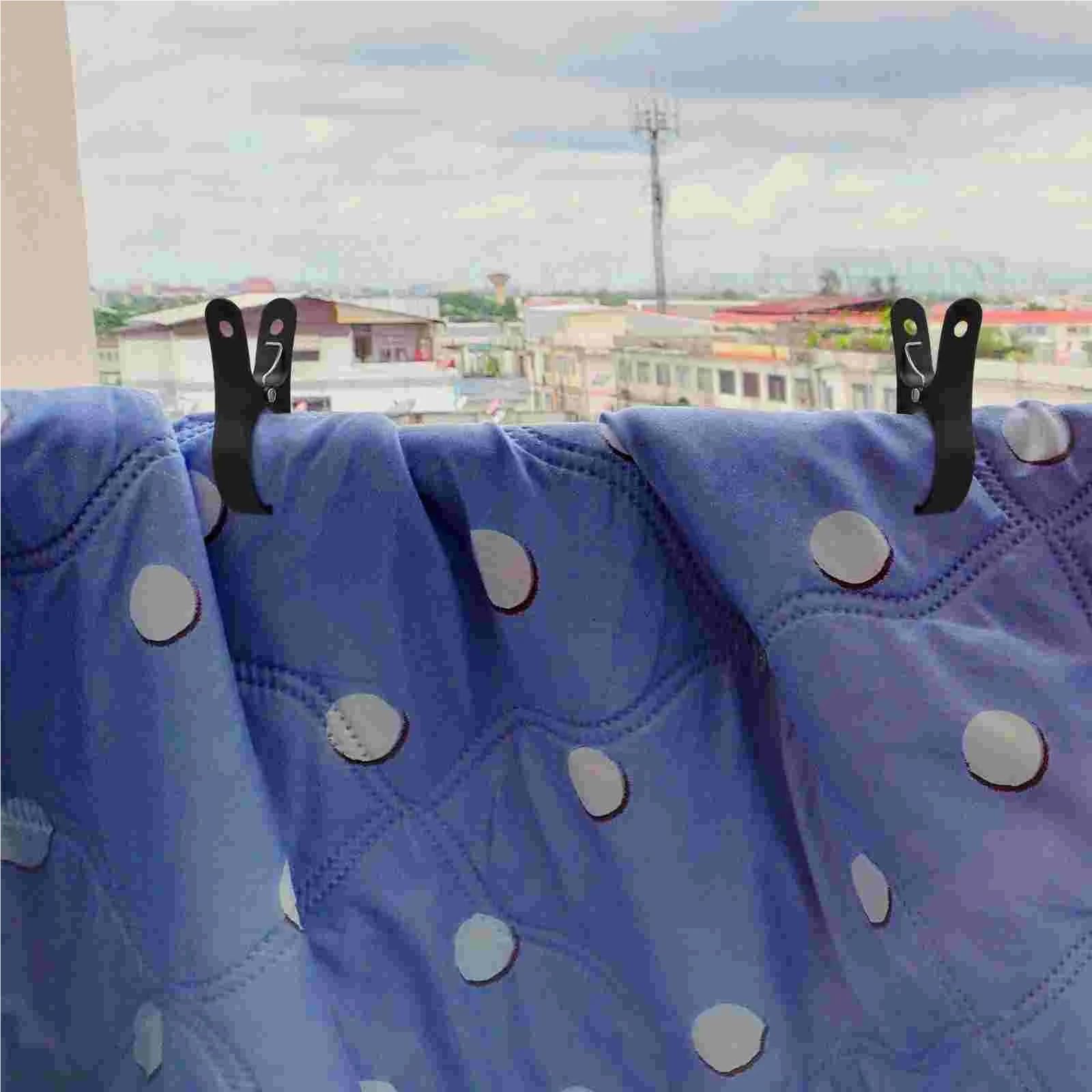 Mollette in legno 8 pezzi mollette antivento telo mare trapunta coperta riscaldata stendibiancheria clip asciugatura