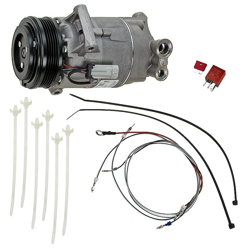 Compressore A/C Per Opel Astra H, Zafira B - Diesel 1.7CDTi, Con Olio PAG46 Preconfezionato - Foto 7