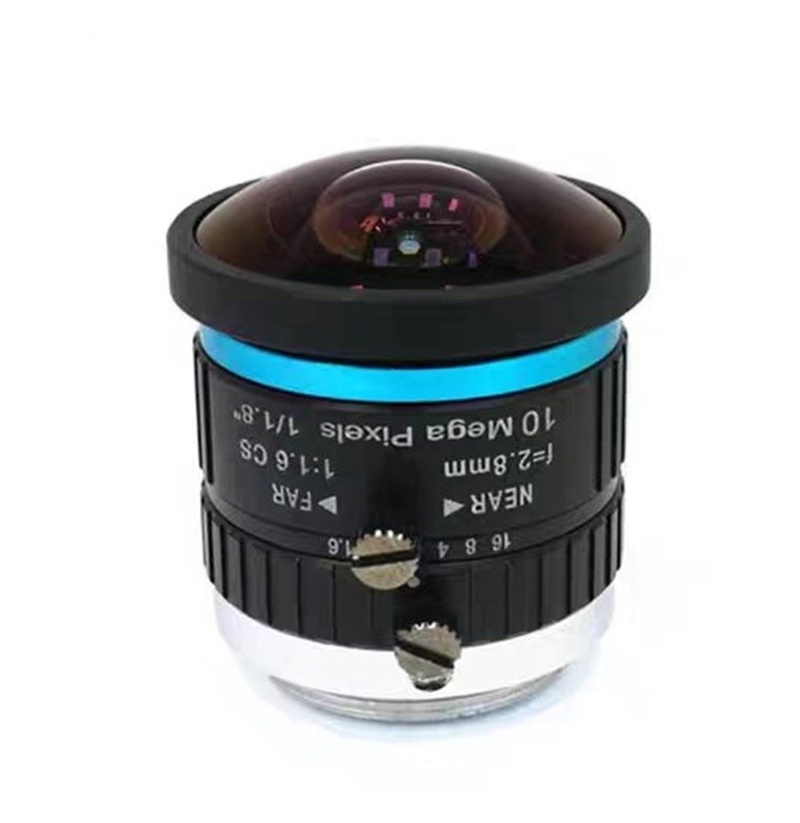 10 MP 2,8 mm CS Mount Fixed Focal LENS Przysłona 1/1,8 cala F1.6 Ręczna przysłona do kamery przemysłowej i obiektywu widzenia maszyny CCTV