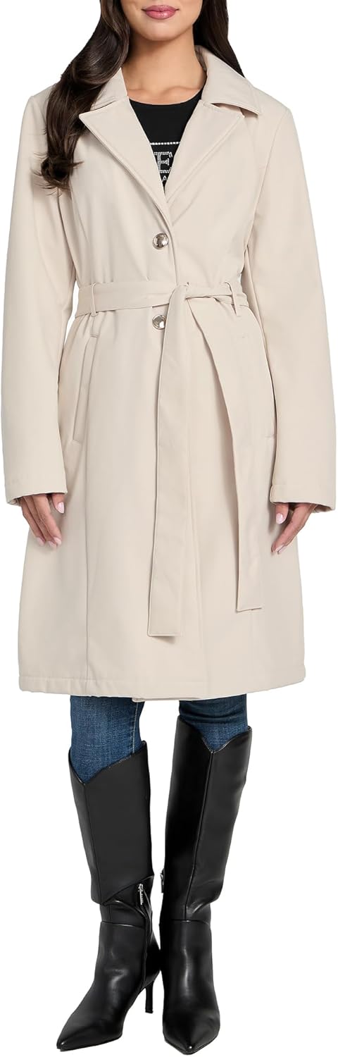 GUESS Women's Sandy Back Laces Detail Softshell