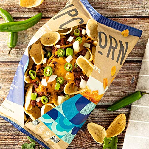 Pipcorn Heirloom Corn Dippers - Sea Salt (3 Pack of 9.25oz Bags) - No Artificial Anything, Vegan, Gluten Free, 3 Simple Ingredients - Non-GMO Heirloom Corn, Sunflower Oil, and Sea Salt