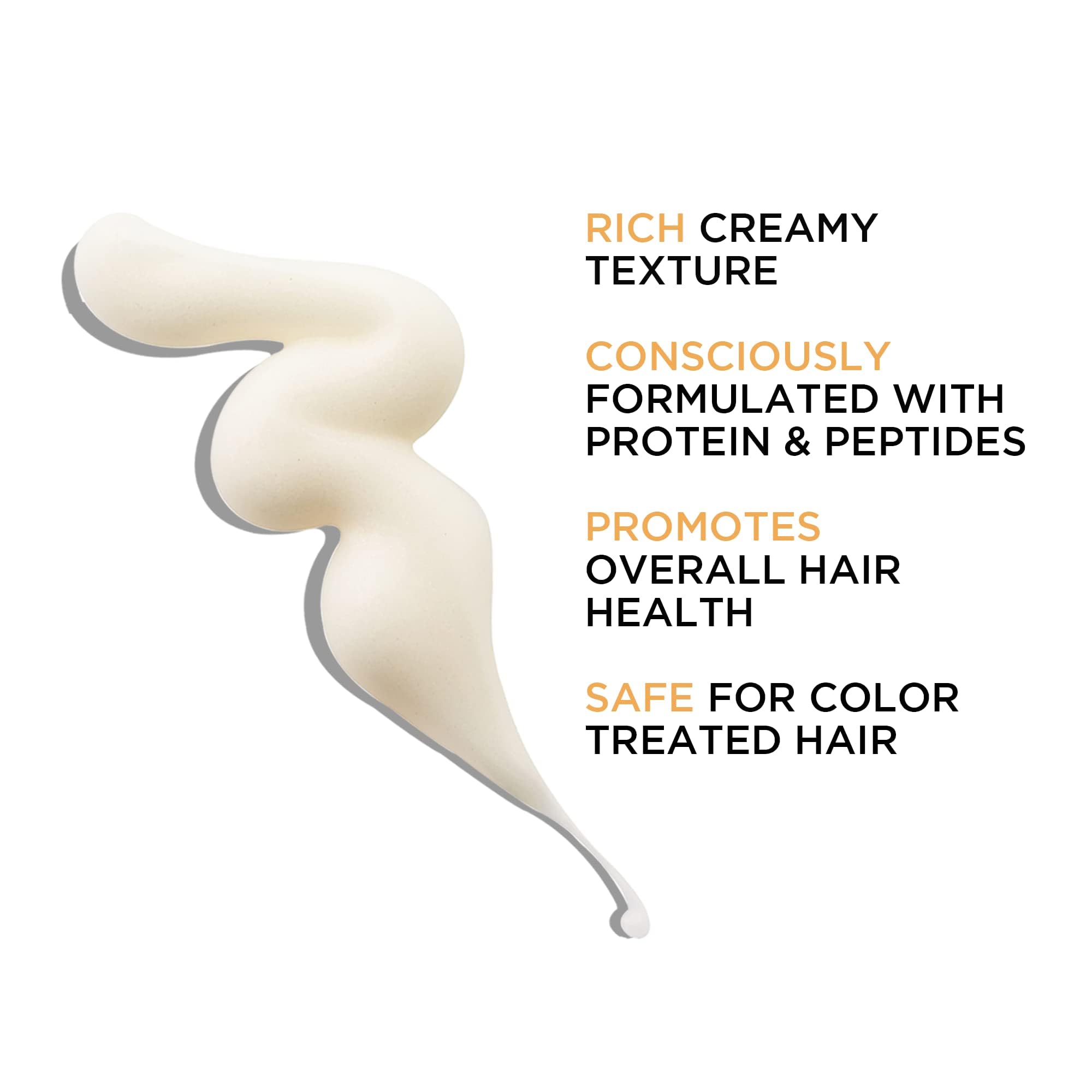 GK Hair Champú y acondicionador hidratante con queratina de 300 ml con pH + Champú clarificante de 300 ml y sérum capilar (10 ml/paquete de 2)