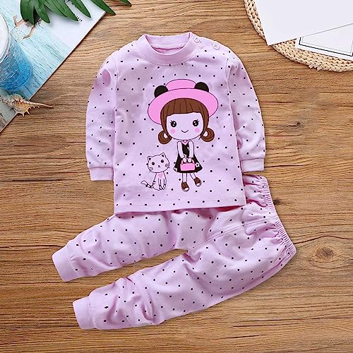 Toddler Girls 2 Piece Set Cute Graphic Long Sleeve Crewneck Sweatshirt Tops&Sweat Pants Outfits Kids Lovely Trendy Tracksuit3