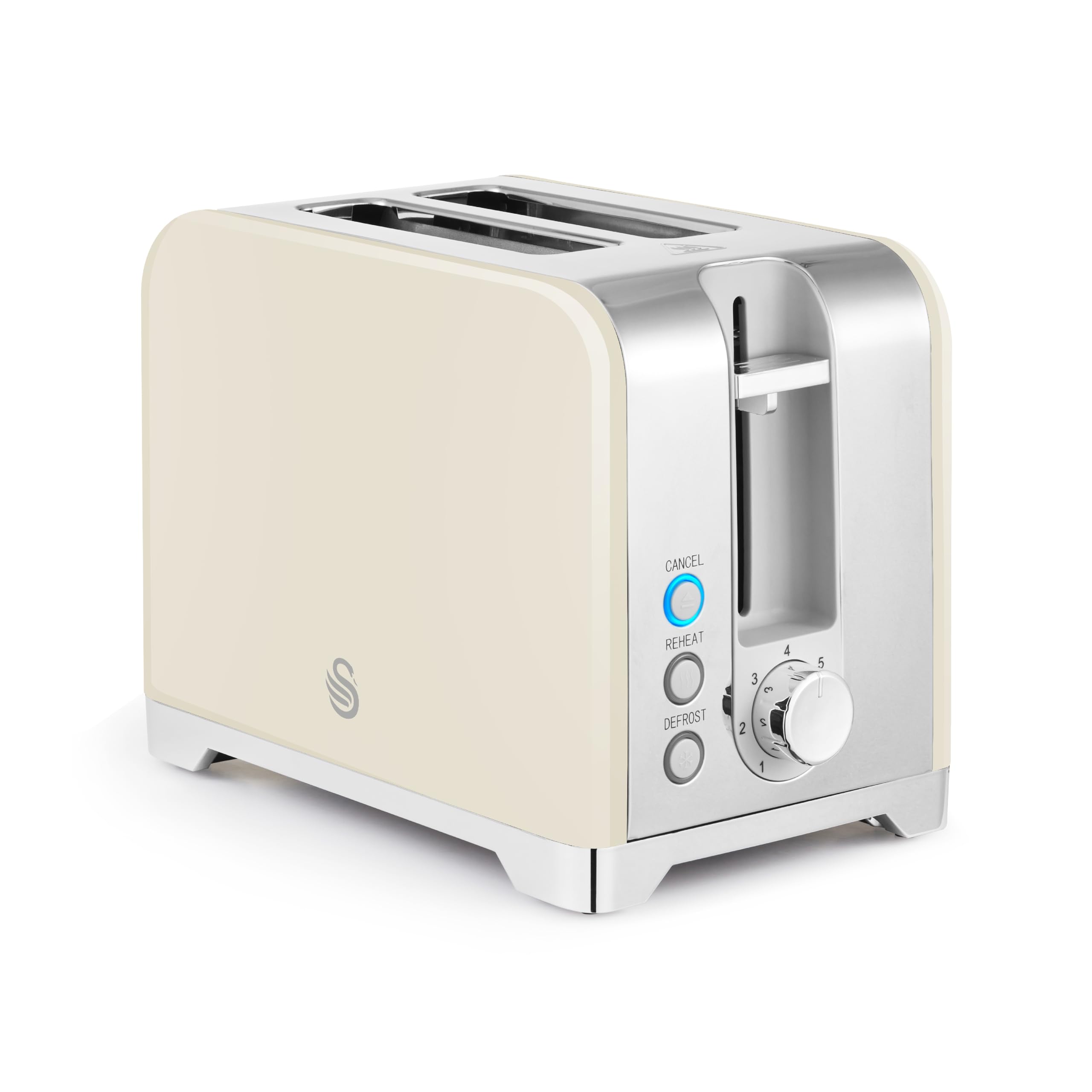Swan Solace 2 Slice Toaster Cream