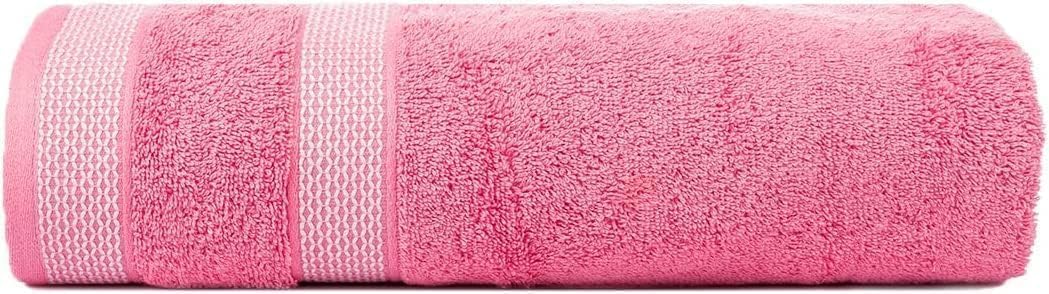 Casa Copenhagen Juego de 6 Toallas de baño 600 gsm, Rosa | Solitaire 100% algodón egipcio puro para baño, cocina y ducha: 2 toallas baño, 2 de mano, 2 paños (set regalo mujer y hombre)