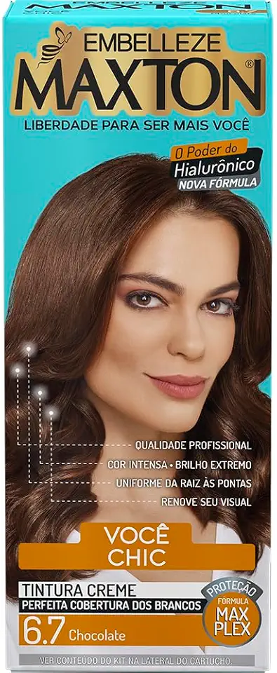 Embelleze - Tintura Maxton+Ox 6.7 Chocolate