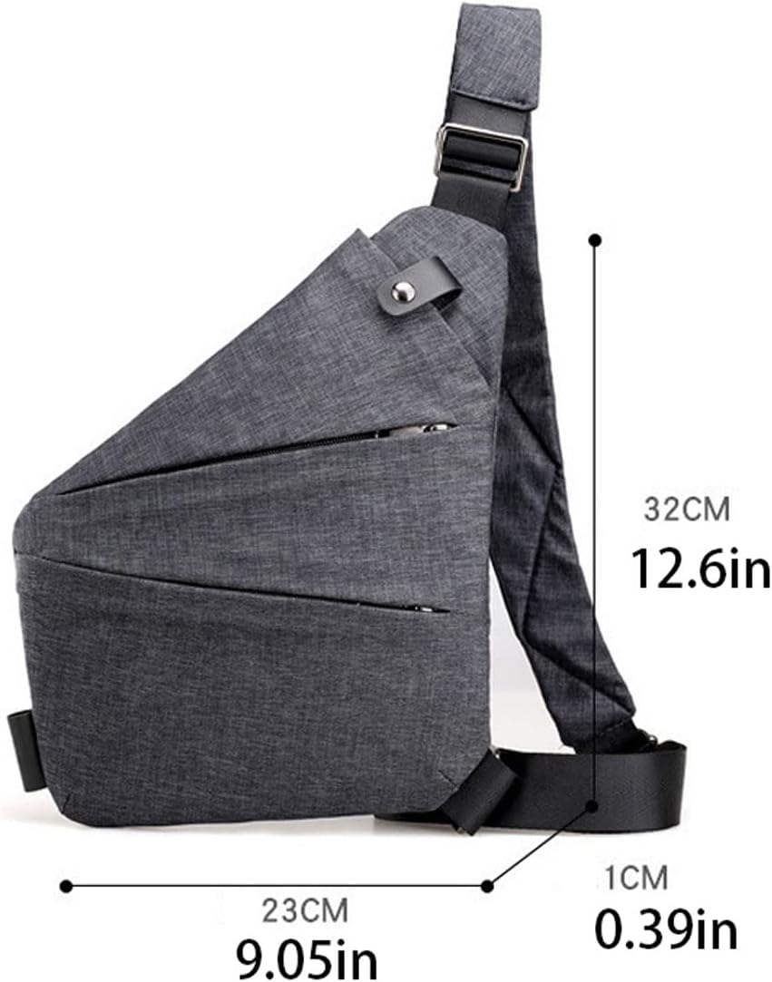 Anti Theft Crossbody Bags for Women, 2025 New Anti-Theft Travel Bag, Shoulder Bag Anti-theft Design for Travel, Sport (Khaki - Left Shoulder) - Image 8