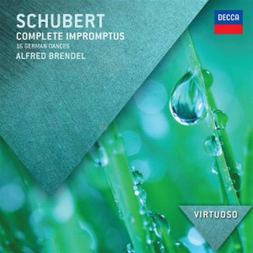 Schubert: Complete Impromptus / 16 German Dances [Audio CD] Brendel, Alfred and SCHUBERT,FRANZ