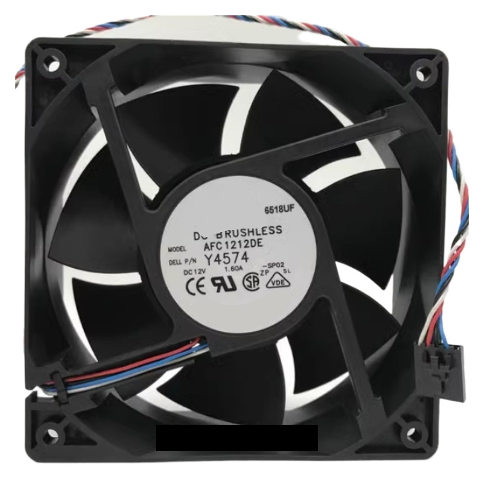 PEQYUACTE 12038 AFC1212DE 12V 1.6A 12CM 4-Wire Fan