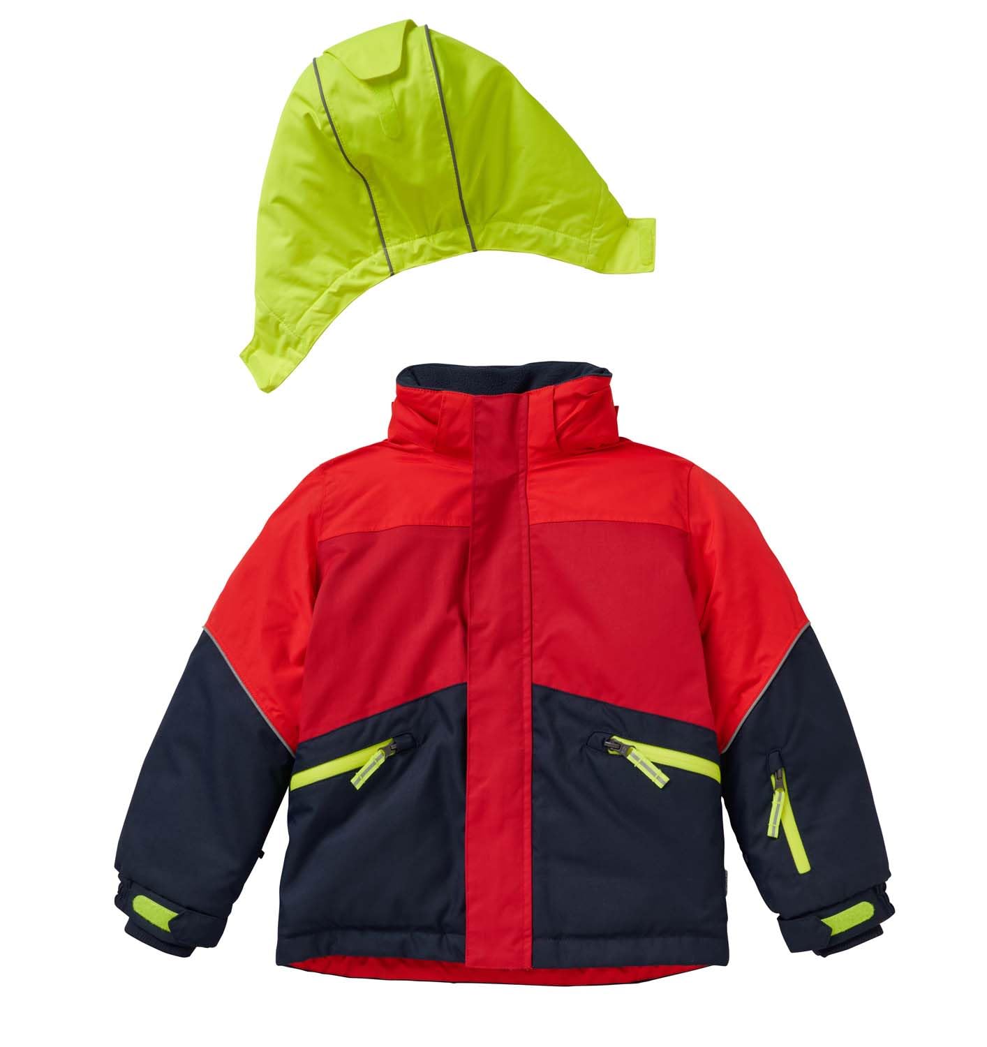JAKO-O Kinder Robustjacke gefüttert, Tomatenrot