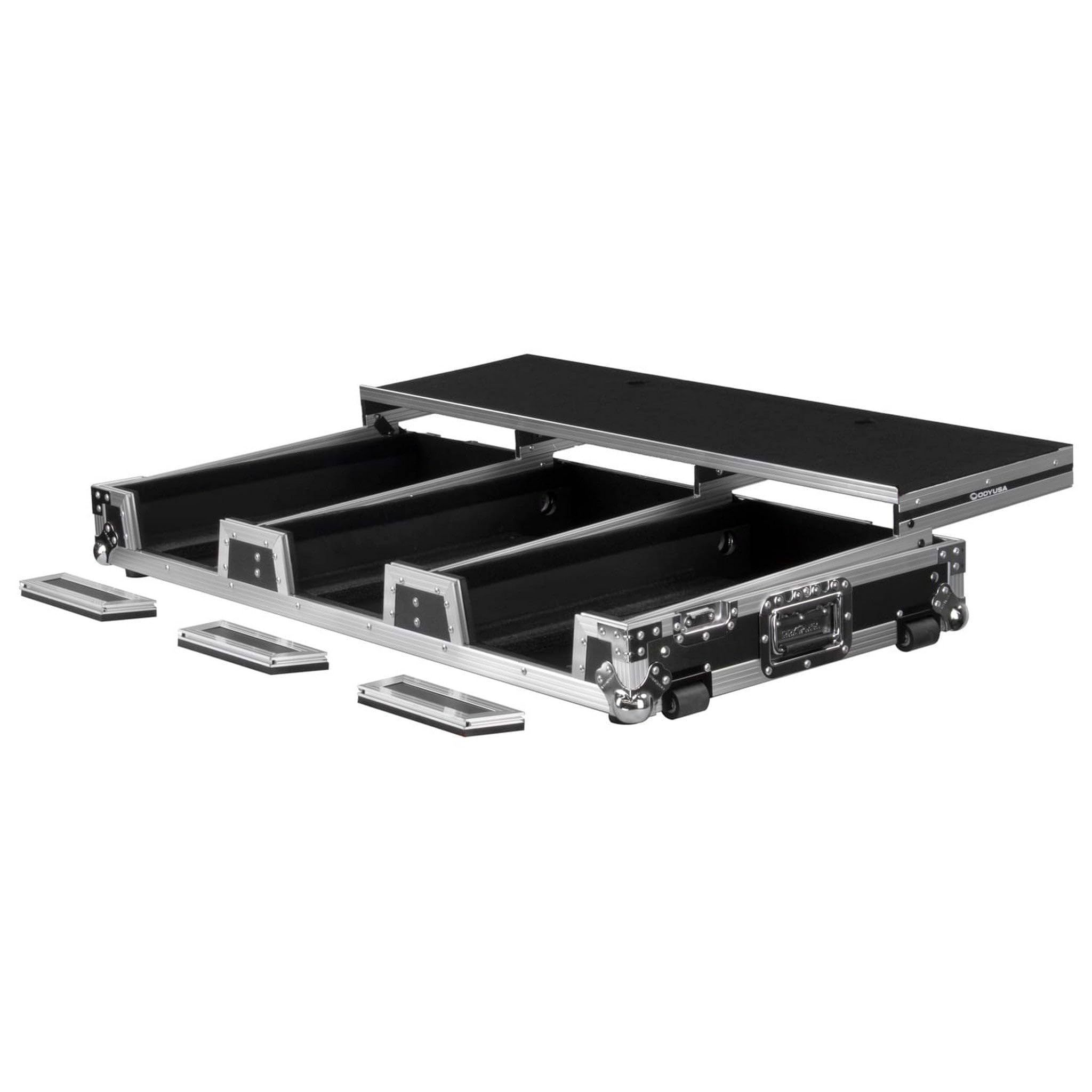 Odyssey FZGSP12CDJW2 Flight Coffin Case with Full Glide Platform