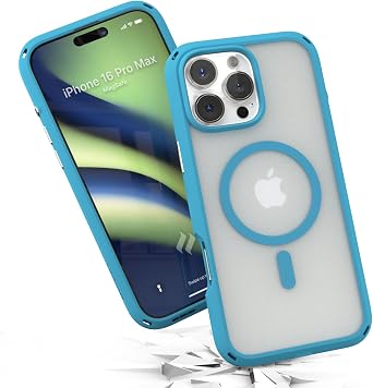 Catalyst Influence Case for iPhone 16 Pro Max, Military Grade Drop Protection Slim Case for iPhone 16 Pro Max with Wrist Lanyard, Compatible with Magsafe, Crystal Clear Back Protective Case Cover