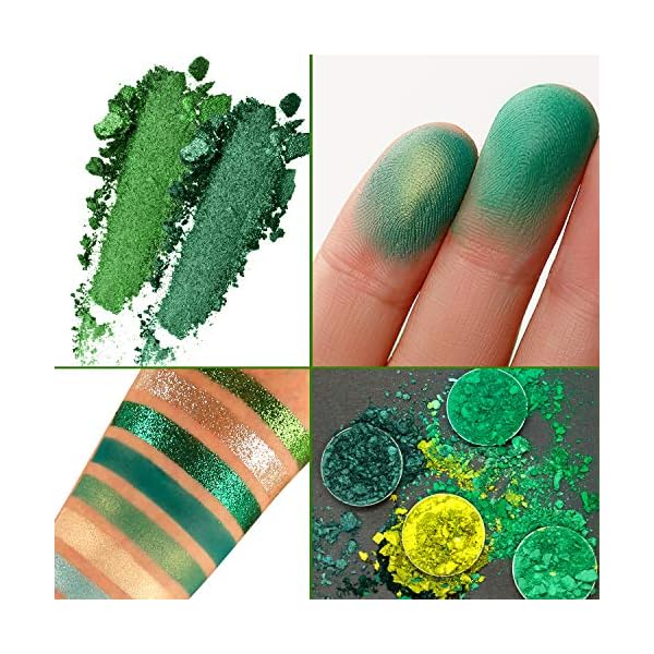 Avocado-Green-Eyeshadow-Palette-DELANCI-15-ColorHighly-Pigmented-Eyeshadow-Makeup-Pallete-Matte-Shimmer-Glitter-Eye-Shade-Long-Wear-Vegan-Cruelty-Free-Nude-Yellow-Emerald-Green-Eye-Shadow-Pallet DE'LANCI Avocado Green Eyeshadow Palette 15 Colors, Highly Pigmented Eyeshadow Pallete Matte Shimmer Glitter Eye Shade Grinch Makeup, Long Wear Cruelty Free Nude Yellow Emerald Green Eye Shadow Pallet