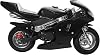 2-Stroke 49cc Mini Motorcycle,Dirt Bike for Adults & Kids, Mini Bike Gas Powered Off Road Trail Bike Mini Motorcycle Motocross Dirt Bike for Kids Adult Over 12 Years Old Electric Dirtbike Bla