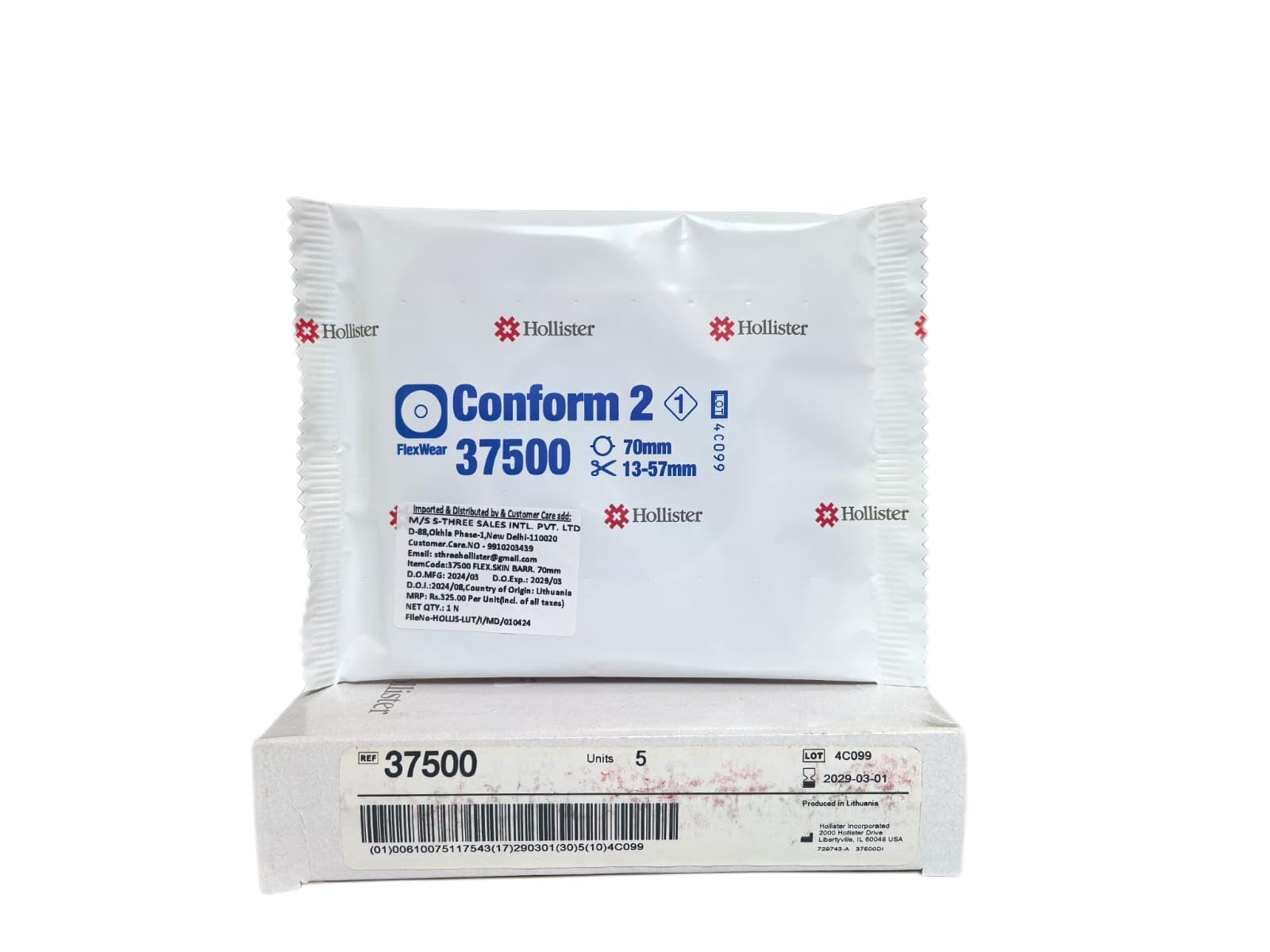 37500 FLEXWEAR SKIN BARRIER FLOATING ADH.BDR 13-55MM-"Hollister"-image-40