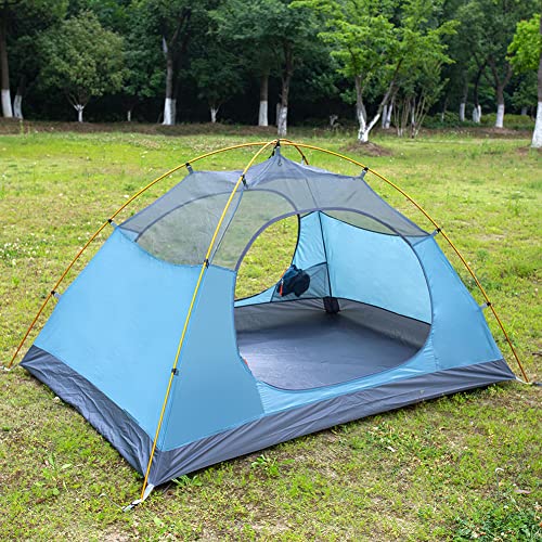 Tente de camping 2 places imperméable contre l'humidité du sol - 2