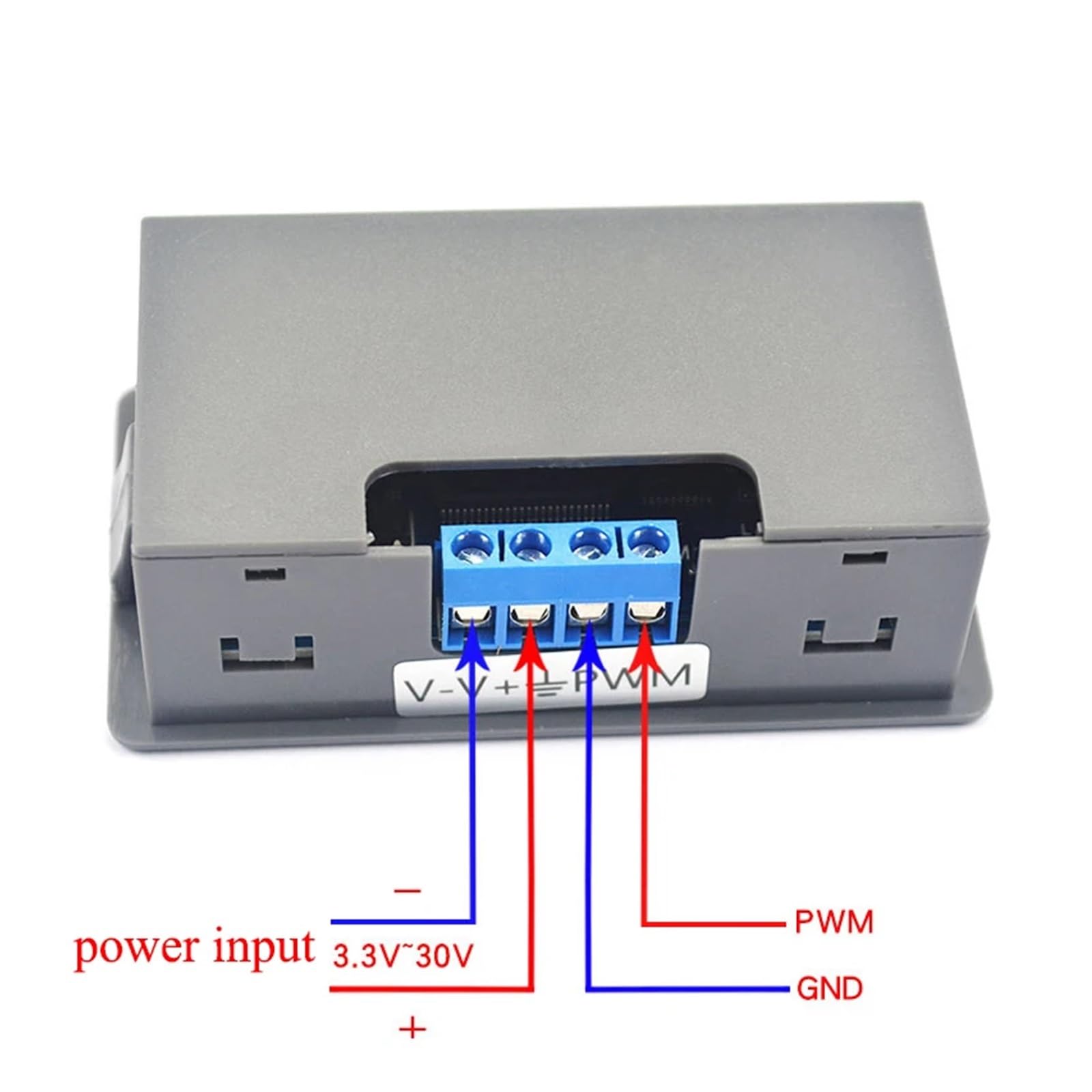 Generador de señales 1H/Z~150KH/Z, pantalla digital, frecuencia pulso PWM, relación trabajo, generador rectangulares onda cuadrada ajustable(5 Pcs)