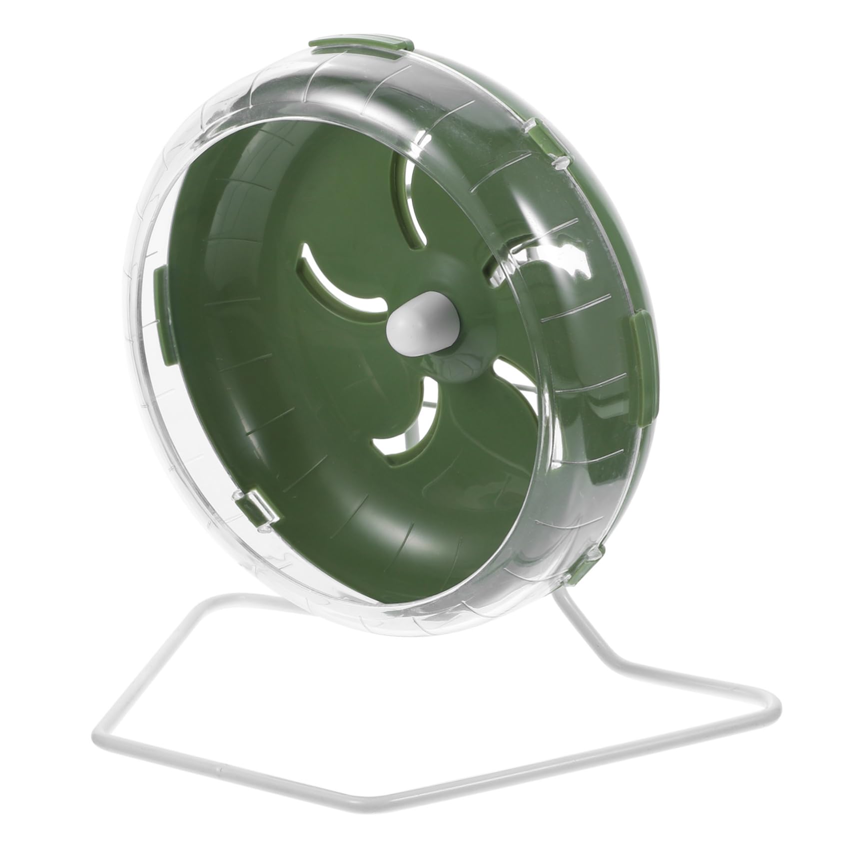 Toddmomy Ultra-Quiet Running Wheel for Hamsters Guinea Pigs Large Exercise Ball with Stand