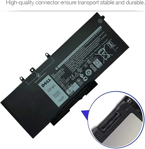 Miniatura 4 de DELL GJKNX DY9NT - Batería para Dell Latitude 5480 5580 5280 5288 5488 5590 5591 5490 5491 5495 E5480 E5580 E5590 Precision 15 3520 3555 65J KNX