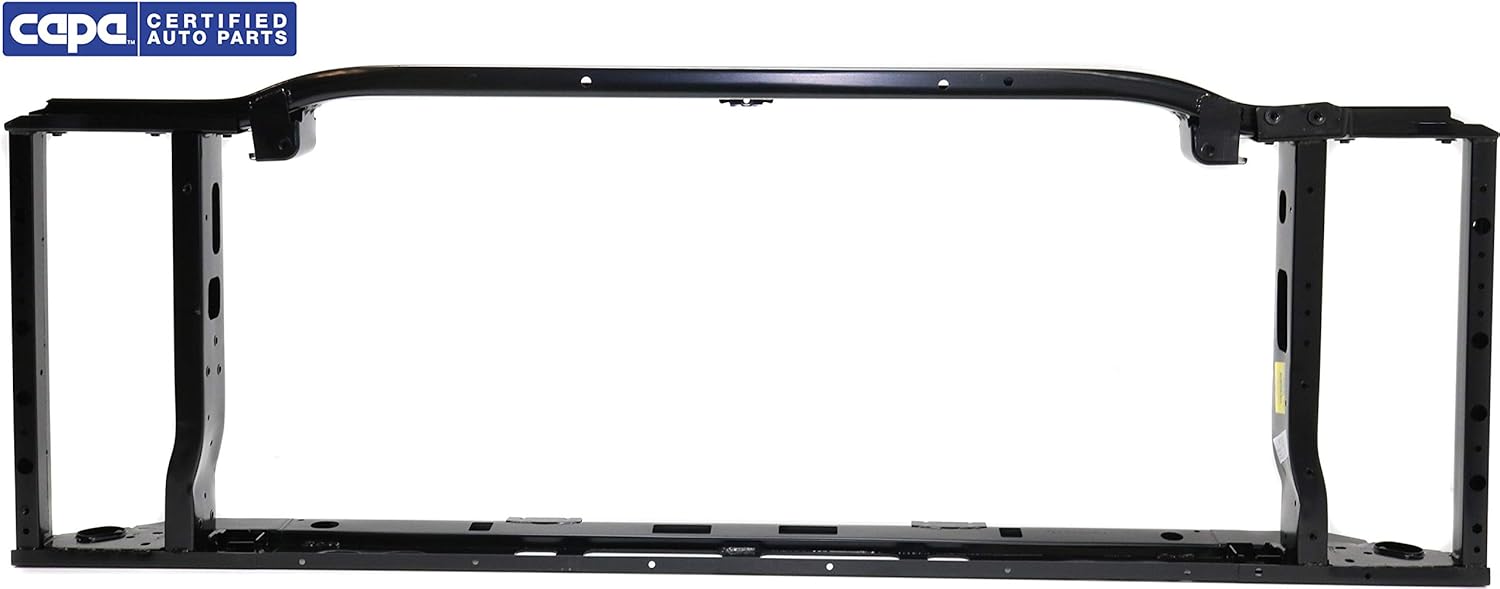 Garage-Pro Radiator Support Compatible with 2014-2018 Chevrolet Silverado 1500 Radiator Mount Black Plastic CAPA