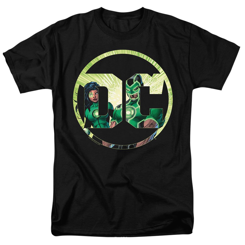 Popfunk Classic Green Lantern Logo T Shirt & Stickers