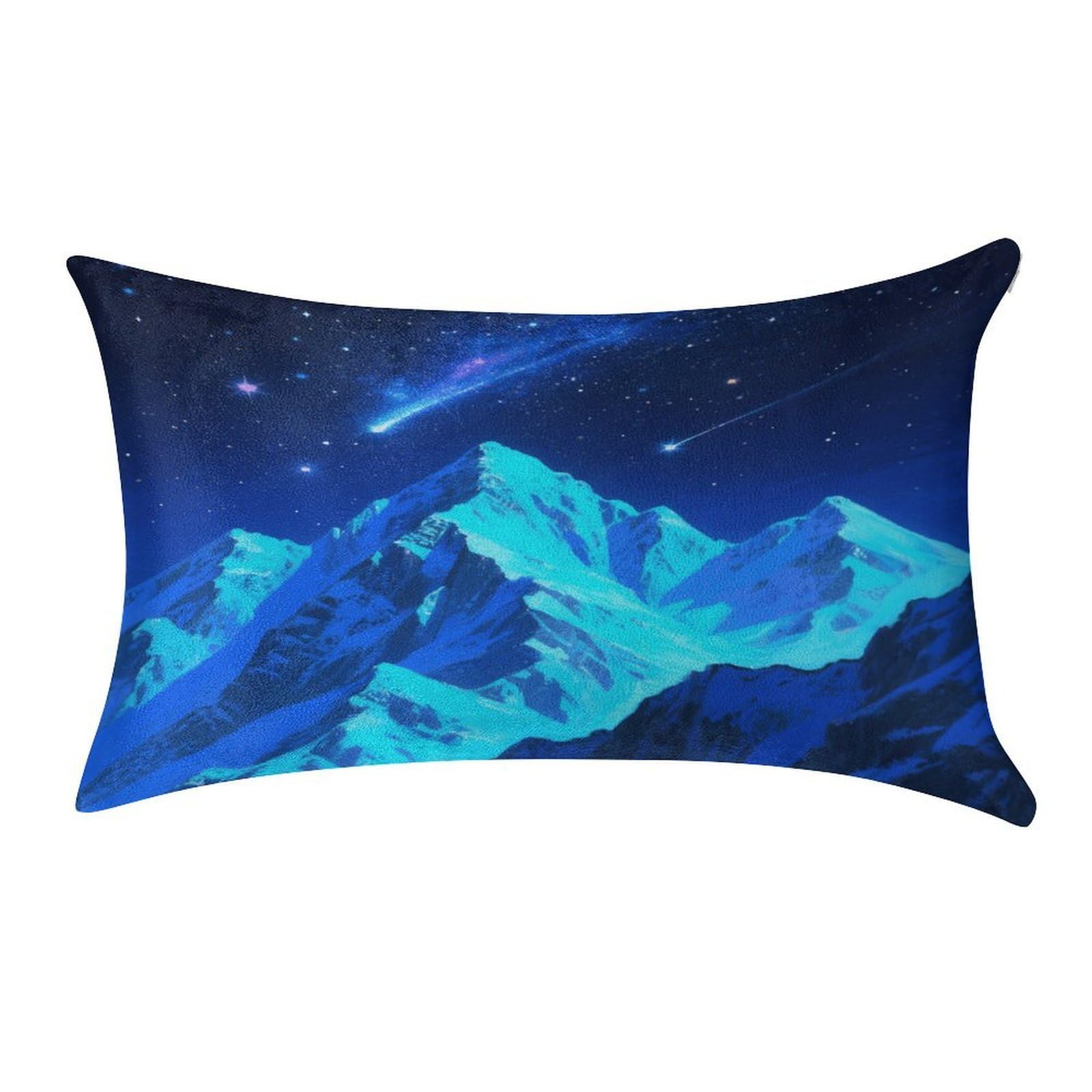 Fekiloot Style Mountains And Star River Pillow Covers Home Decor Pillow Cases