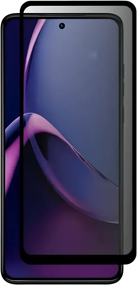 Película Privacidade Anti Espionagem Para Moto G84 Tela de 6,55 Polegadas - (Bluepink)