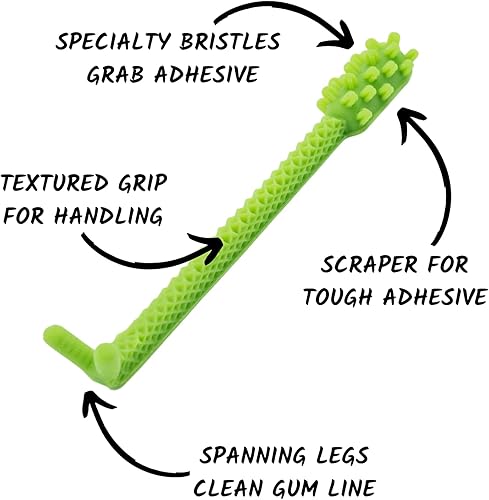 Miniatura 2 de DENTURE DART V3 (cepillo de dientes para quitar adhesivo dental) (verde)