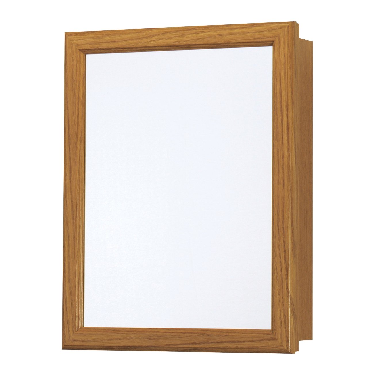 CBS1620-11-R-B Oak Finish Medicine Cabinet, 15-1/4" by 5" by 19-1/4"
