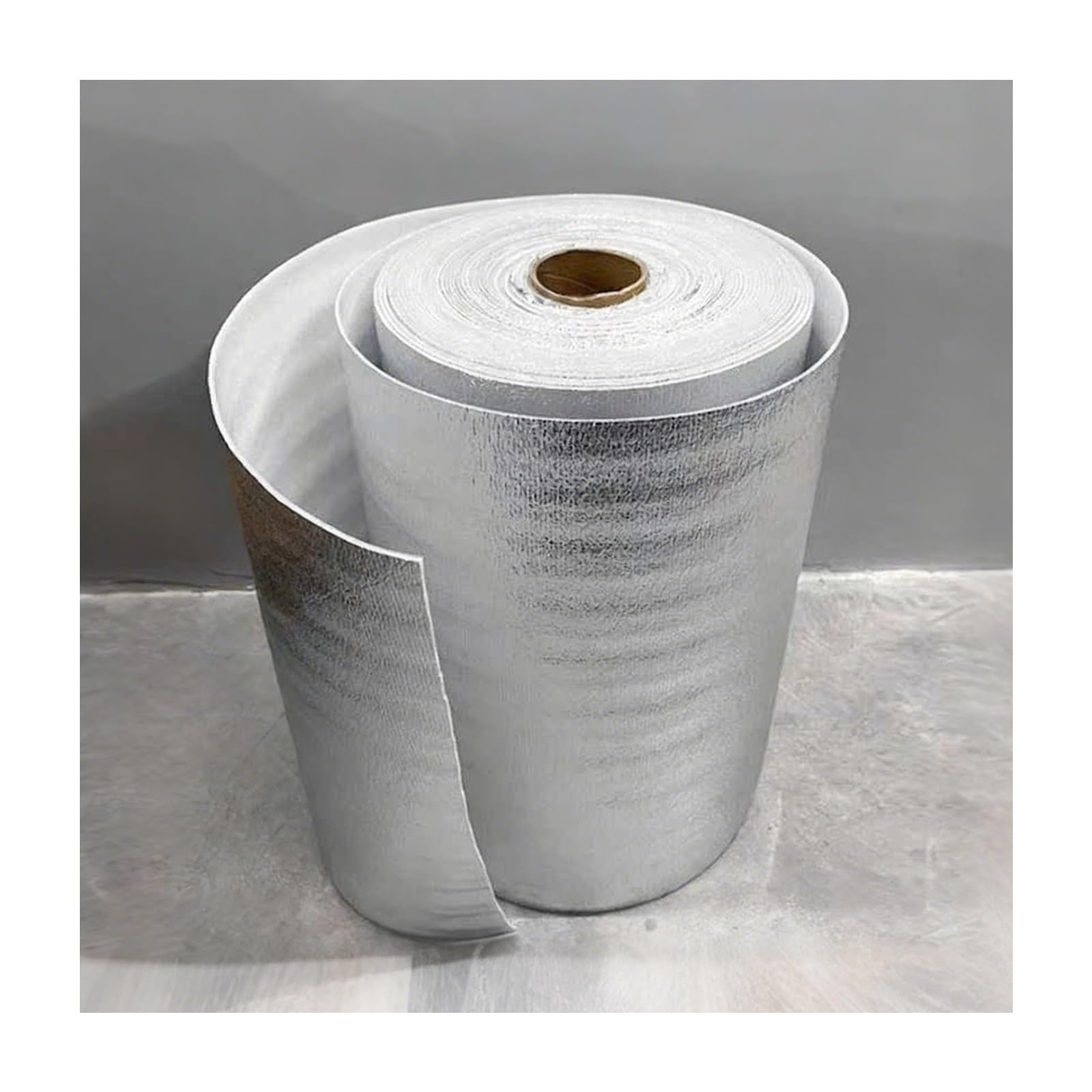 Lamina Isolante Termoriflettente，Pellicola Riflettente Alluminizzata Per Radiatore，Da Utilizzare Per Sigillare Soffitte, Finestre, Garage, Camper E Condotti.(900CM/354.3IN,1CM/0.39IN)