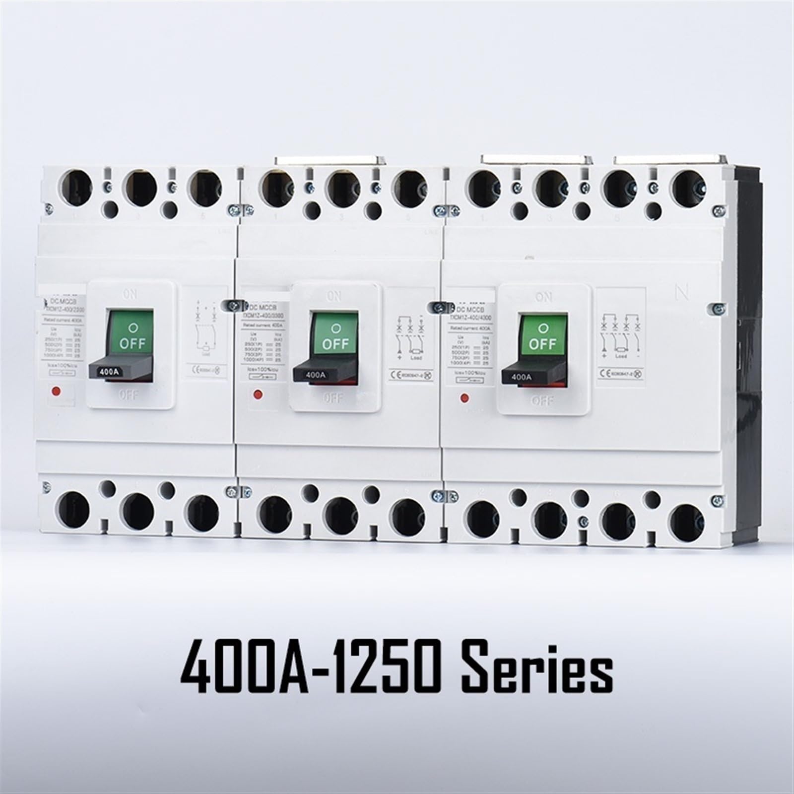 DC 1000 V 500 wyłącznik automatyczny 2P 3 4 bieguny Mccb 48 72 96 200 250 napięcie 100 A 160 A A 400 A 630 A PV Solar Protector 1 sztuka (3P DC750V, 800A)
