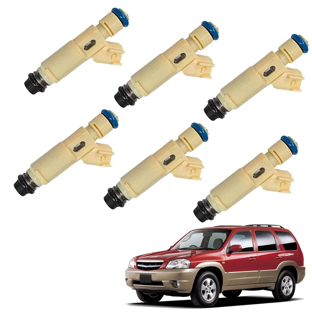 Dla Ford Dla Escape Dla Taurus 3.0L V6 2001-2003 6 Sztuk Samochodów O Wysokiej Impedancji Silnika Adapter Dyszy Wtryskiwacza Wtryskiwacz Paliwa 195500-3521 wtryskiwaczy paliwa