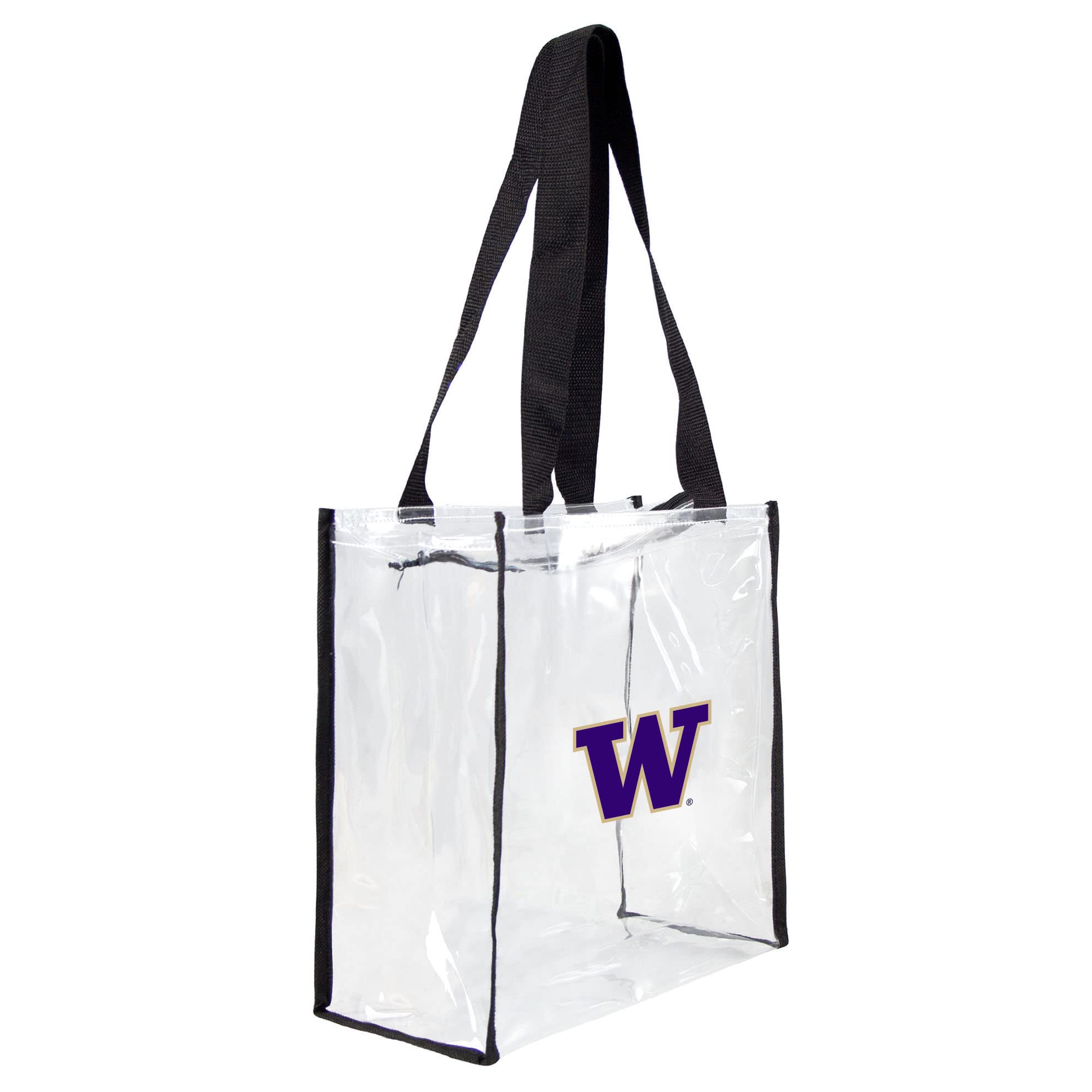 Littlearth NCAA Unisex-Adult Clear Square Stadium Tote