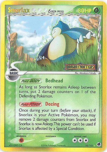 Pokemon - Snorlax δ (10) - EX Dragon Frontiers - Reverse Holofoil