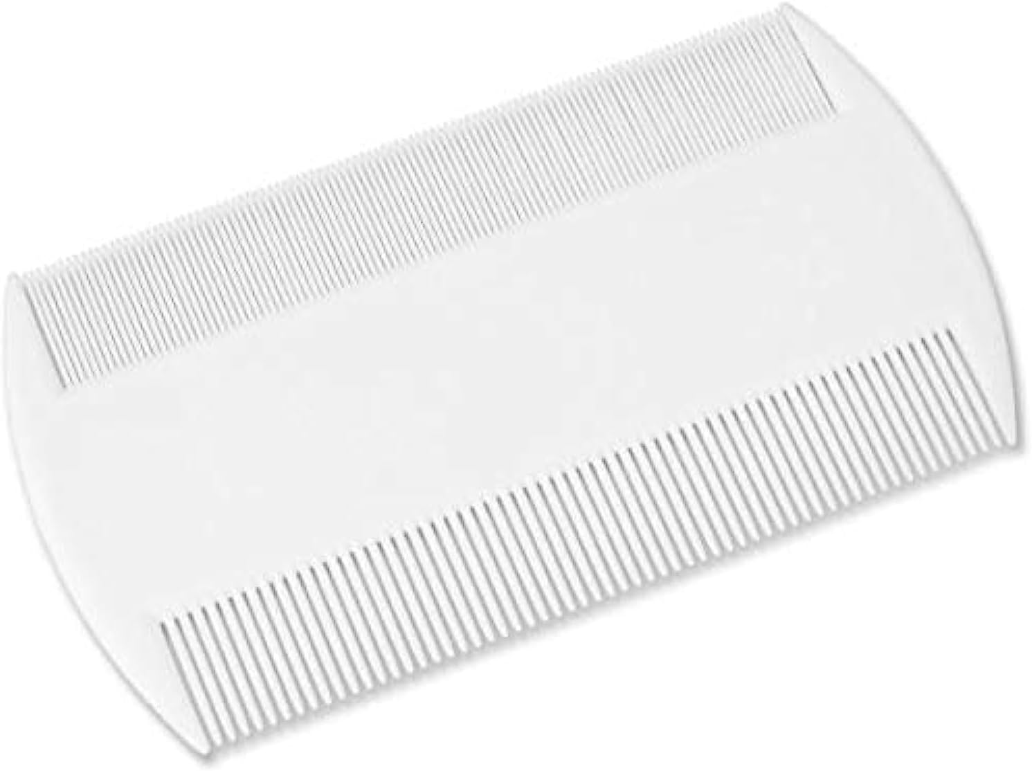 2 Pieces White Double Sided Nit Combs for Head Lice Detection Comb Kids