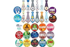 【Baby Monthly Milestone Stickers for Boys - Precious Keepsake and Birth Gift...