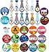 Baby Boy Monthly Milestones, Baby's First & Holiday Sticker Pack - Baby Shower Gifts for Boys - Photo Props