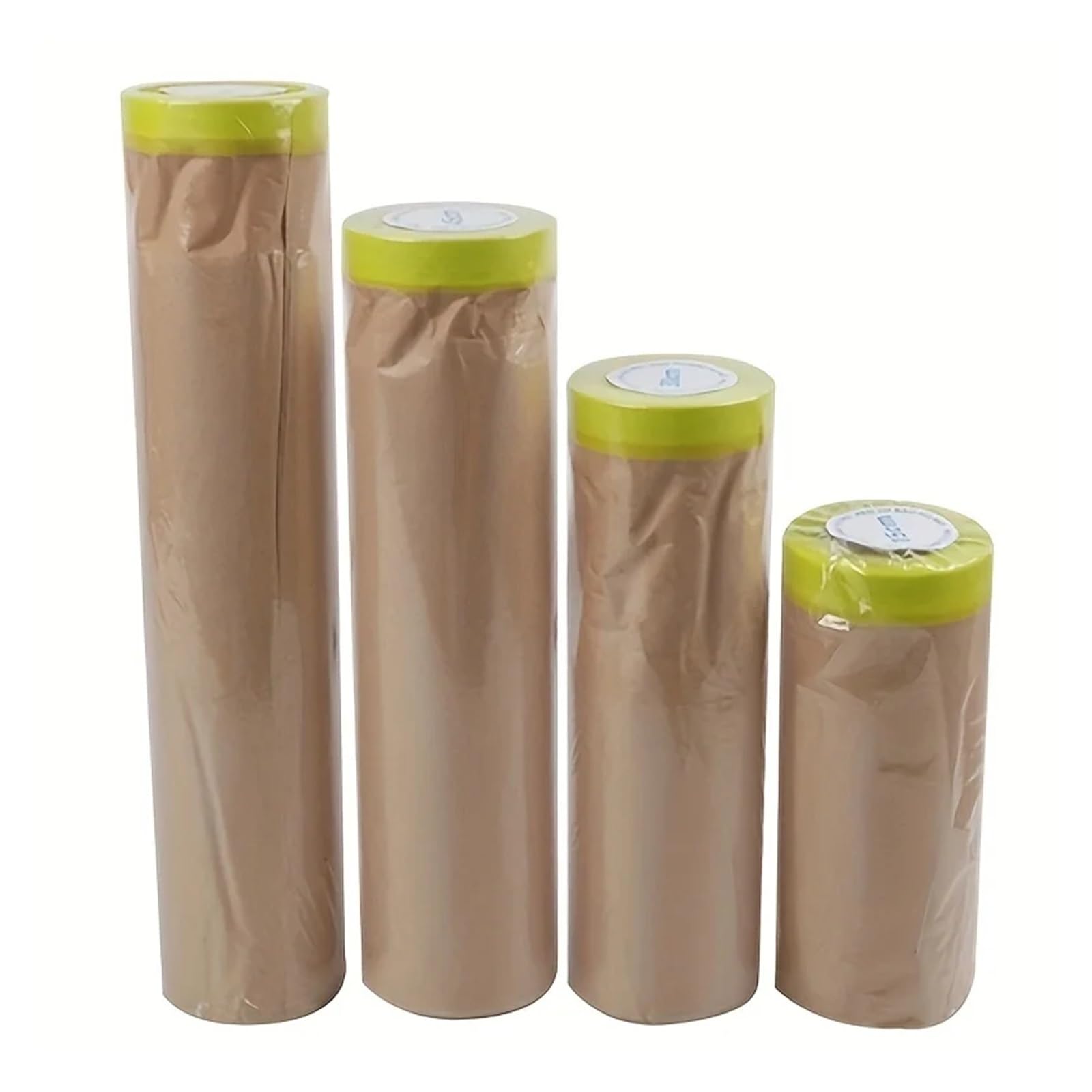 Carta Masking Preadesiva for Verniciatura Rotoli Adesivi ive Gialla(Yellow-55cm-15m)