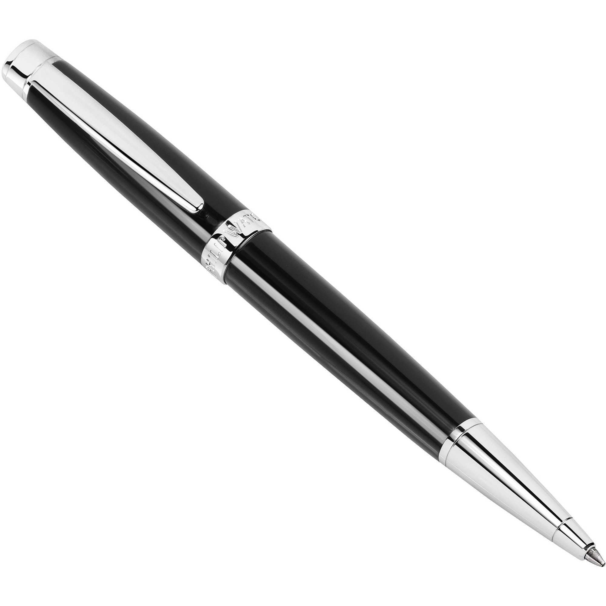 Philip Watch Penna a sfera unisex, Collezione Writings, in ottone, smalto nero - J820627