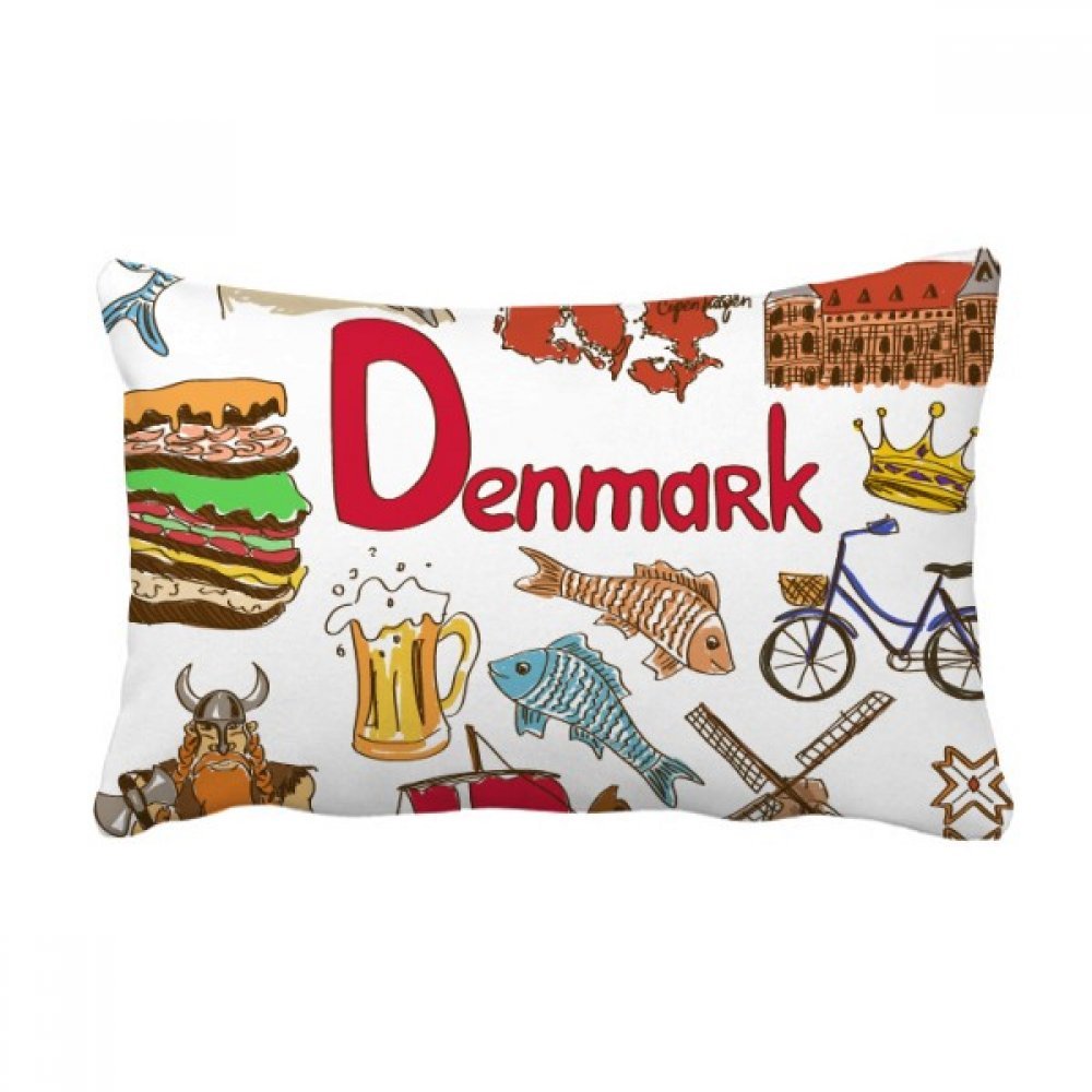 Soulagez votre dos sur le canapé grâce à ce coussin lombaire Danemark 16x24