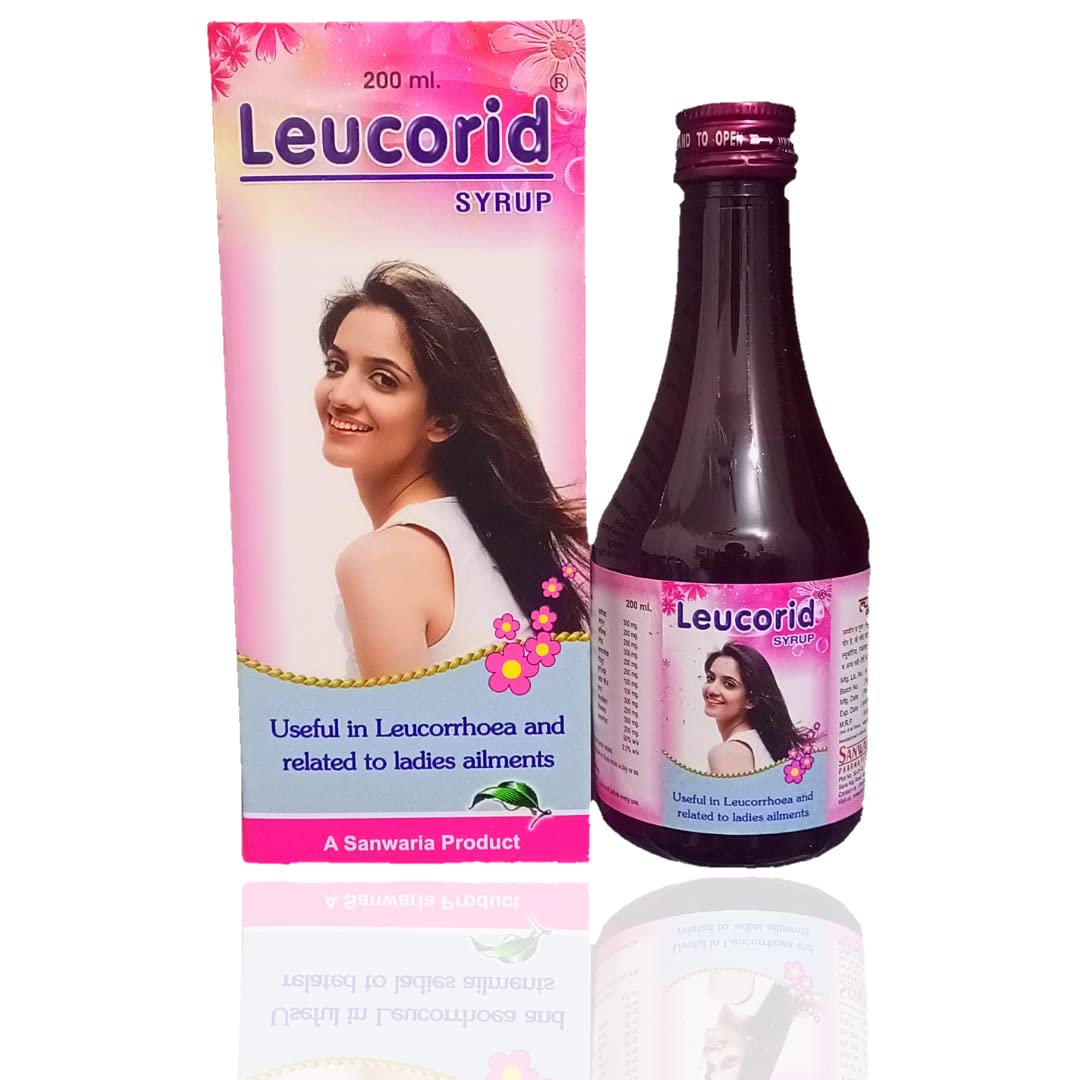 Ayurvedic LEUCORID SYRUP for Leucorrhoea, Irregular Periods, Painful Menstruation, Estrogen Hormone, Infections, Pelvic Pain and Weakness In Women | With 20 Tablets FREE| PACK OF 1 (200 ML) (B0BTHNXJ5Q) Amazon Price History, Amazon Price Tracker