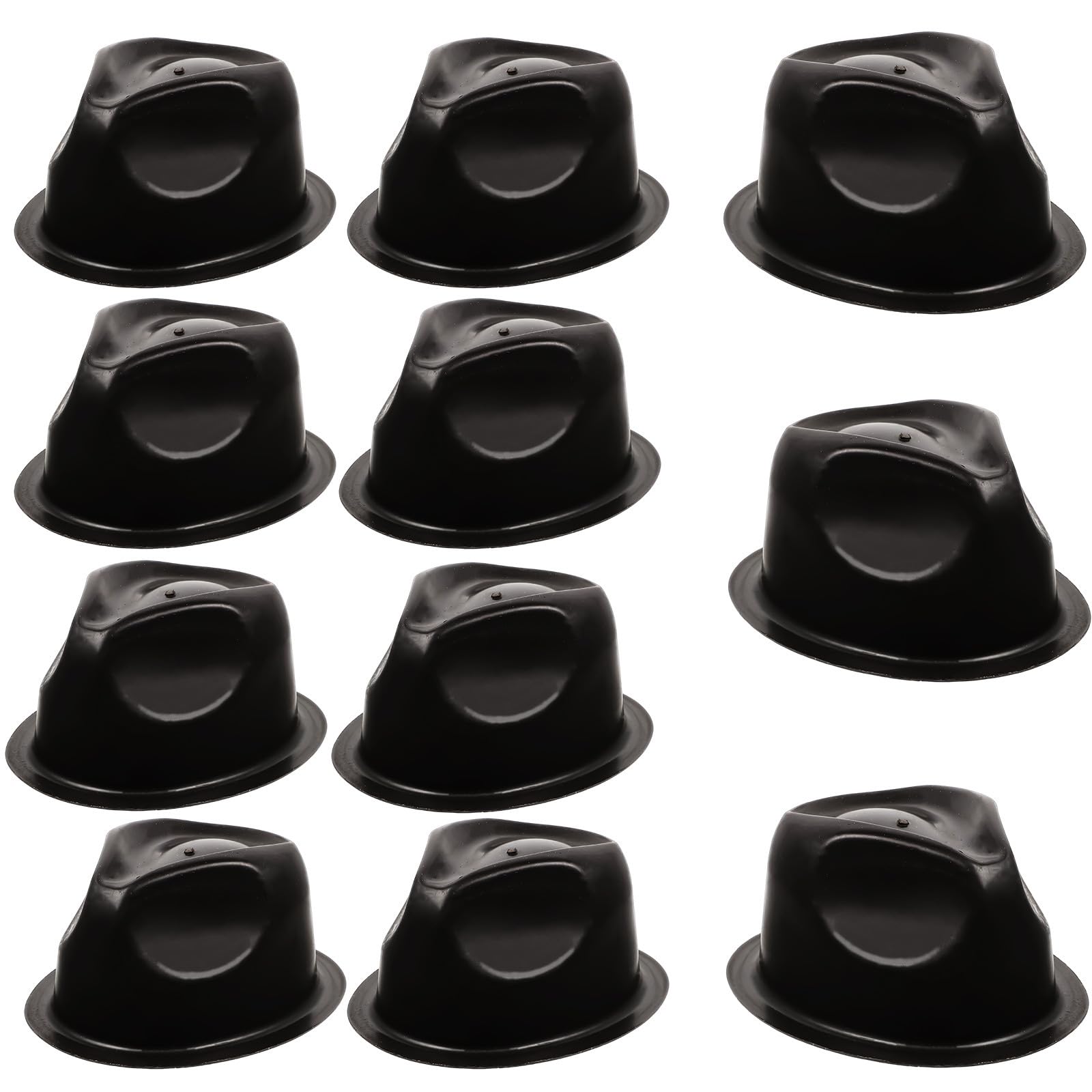 Support de chapeaux contre la déformation : lot de 10 présentoirs en PVC rigide et légers