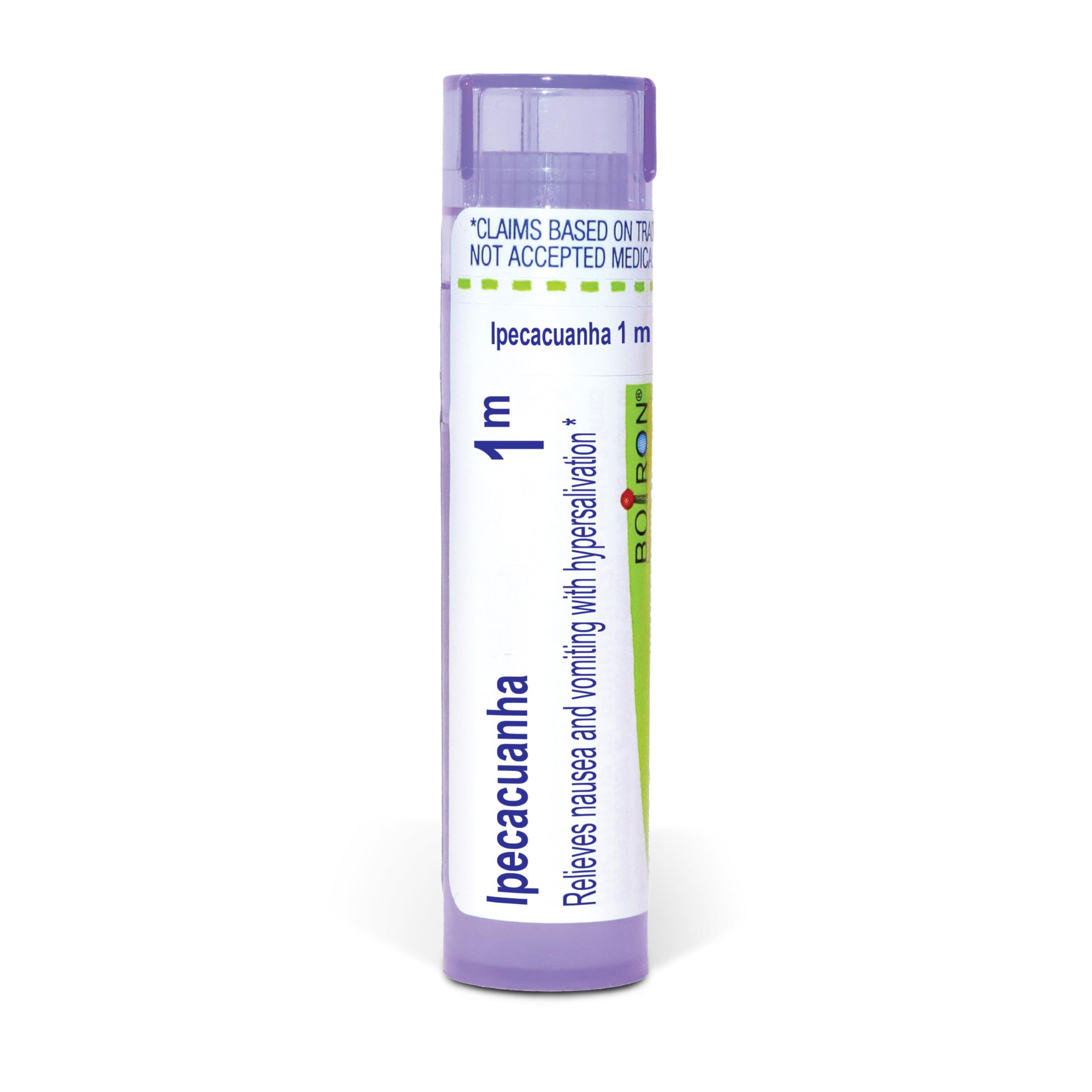 Boiron Ipecacuanha 1M for Nausea & Vomiting with Hypersalivation - 80 Pellets