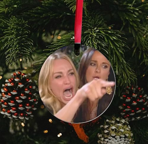 Cat Meme Real Housewives Christmas Ornament