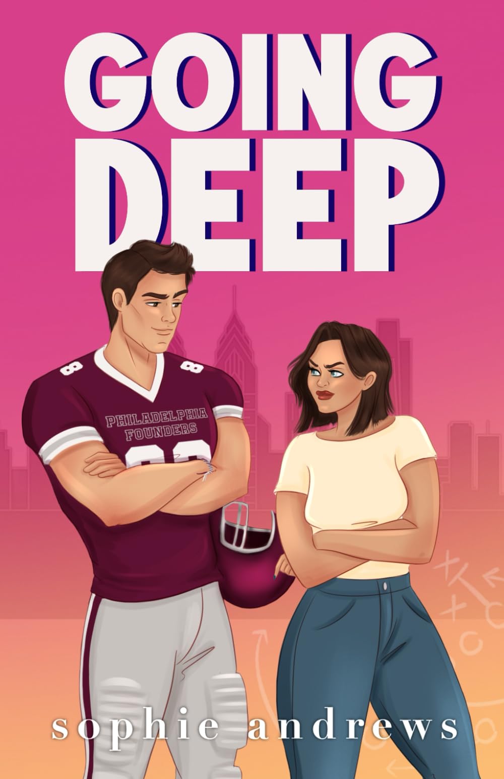 Going Deep: An Enemies to Lovers Football Romance (Winning Love)