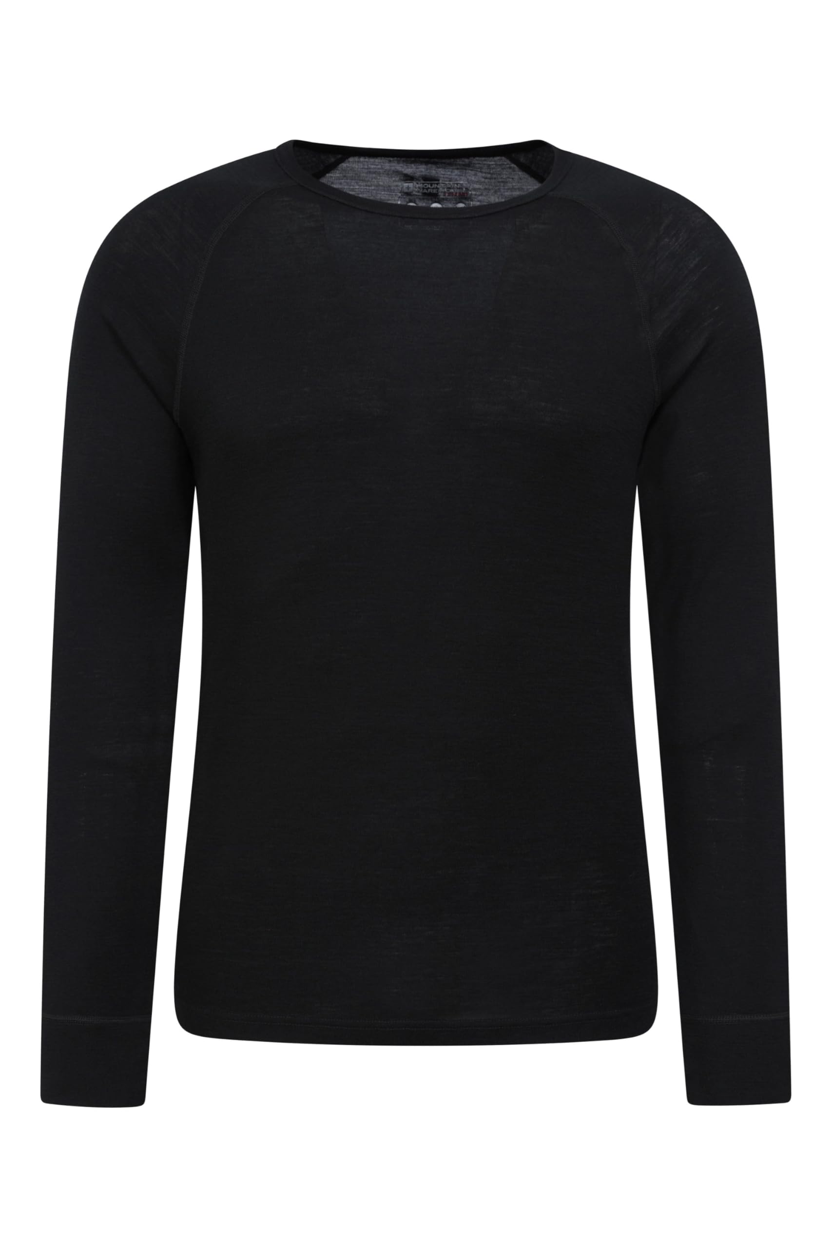 Mountain Warehouse Merino Maglia Termica Uomo A Manica Lunga Antisudore Invernale Intima Elasticizzata per Sport Tecnica da Trekking E Montagna