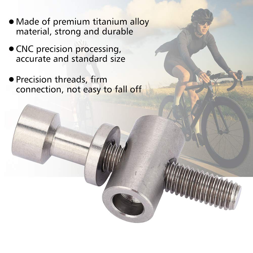 M5 Seatpost Screws, Titanium Alloy Bicycle Seat Bolts 30mm 35mm 40mm Length - Image 2